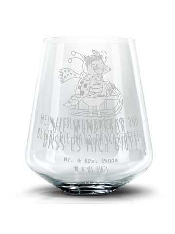 Mr. & Mrs. Panda Tumbler Smörle Rodeln mit Spruch in Transparent