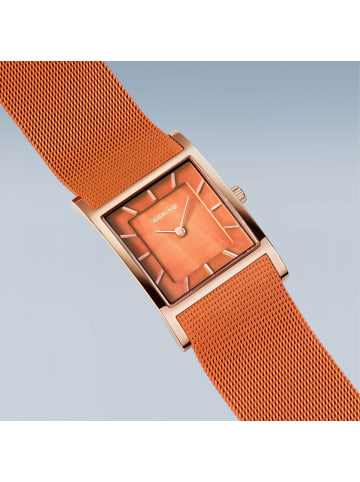 Bering Quarzuhr für Damen in orange