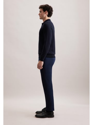 Seidensticker Pullover Regular in Dunkelblau