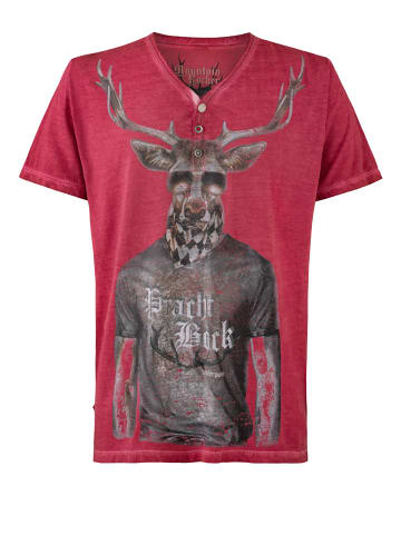 Stockerpoint T-Shirt "Prachtbock" in rot