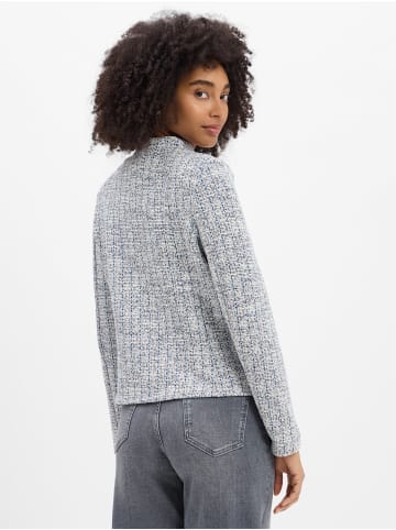 More & More Kastenjacke in ecru hellblau - 0001