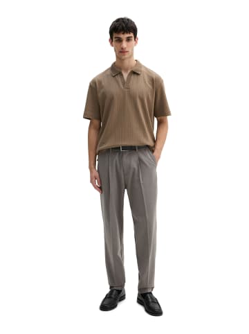 Marc O'Polo DfC Poloshirt Jersey Structure regular in Frozen Taupe