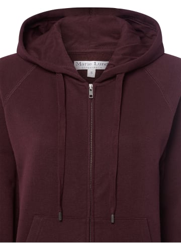 Marie Lund Kapuzenjacke in aubergine - 0006
