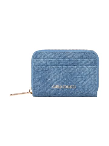 Carlo Colucci Geldbörse di Cagno in Blau