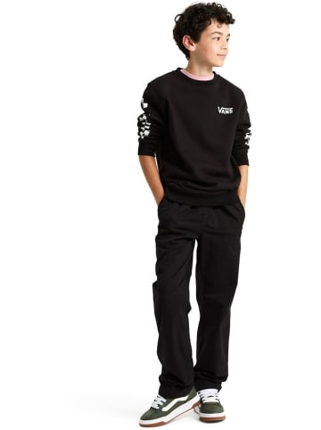 Vans Kinder Sweatshirt "Exposition Check II Crew" in Schwarz