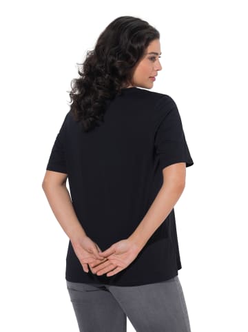 Ulla Popken Shirt in schwarz