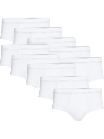 Con-ta Baumwolle, Feinripp Slip 10er-Pack in weiß