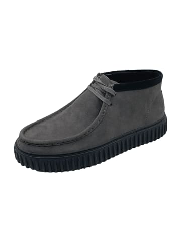 Clarks Mokassins Schnürschuhe in Grau