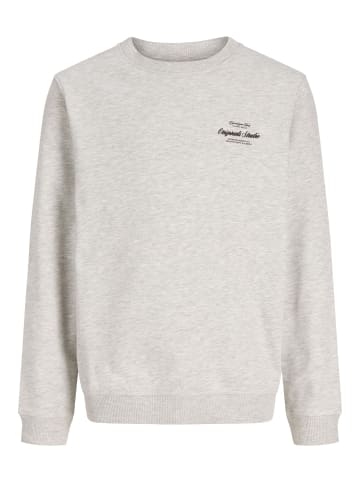 JACK & JONES Junior Sweatshirt in White Melange