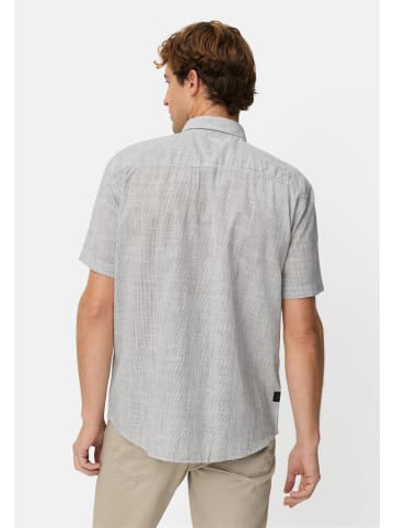 Camel Active Kurzarmhemd mit Kontrastdetails in Offwhite