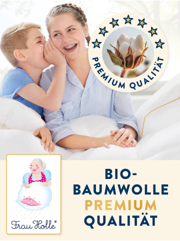 Frau Holle KIDS Kinderkopfkissen ''PFLEGELEICHT'' in Naturweiß