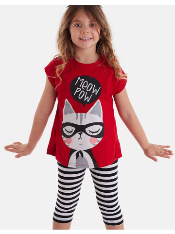 Denokids Set Meow Pow in Red