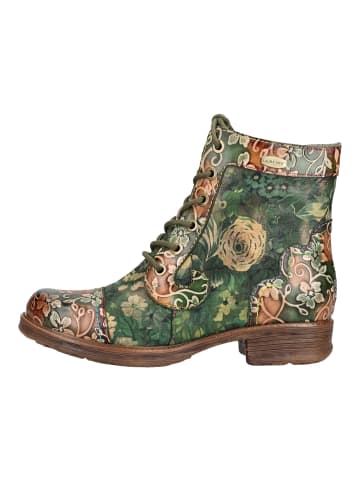 Stiefelette Grün