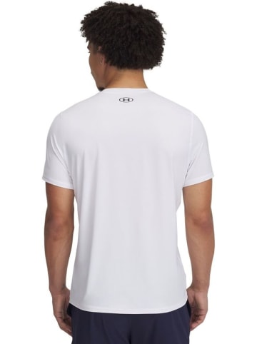 Under Armour Sportshirt "Heatgear Fitted T-Shirt" in Weiß