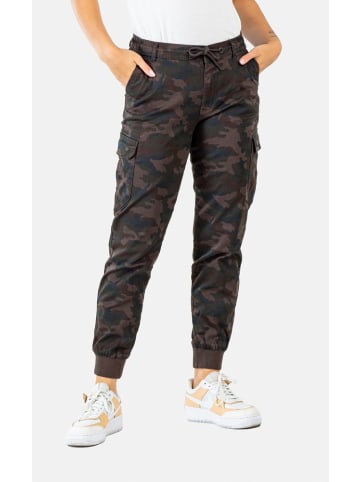 Reell Cargohose "Reflex Women Rib Cargo" in Schwarz