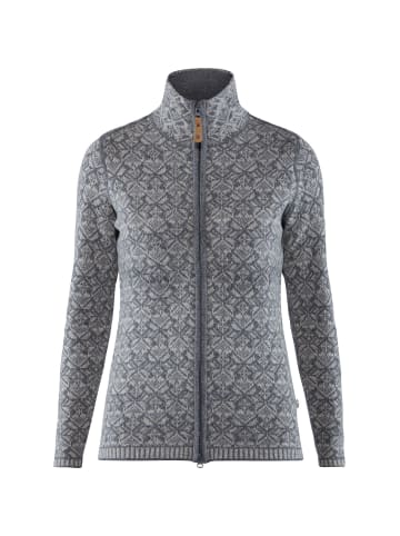 FJÄLLRÄVEN Strickjacke in grau