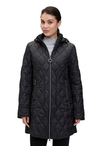 Betty Barclay Outdoorjacke mit abnehmbarer Kapuze in Schwarz
