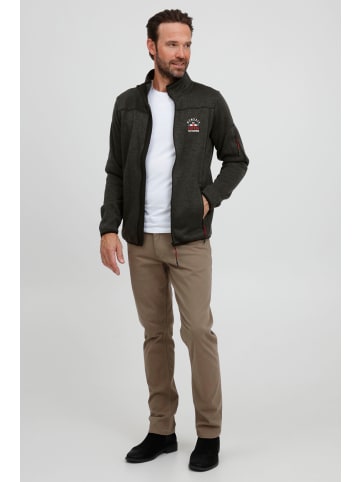 FQ1924 Fleecejacke FQBikker in Grau