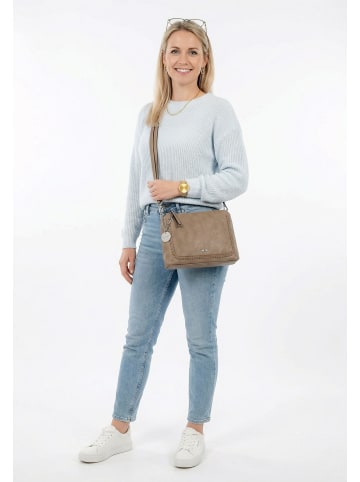 SURI FREY Umhängetasche SFY Piggy in taupe