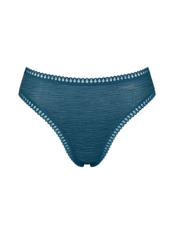 Sloggi Slip 3er Pack in Türkis/Dunkelblau