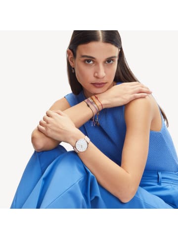 LIEBESKIND BERLIN Ohrringe Keep Loving in bicolor silber/roségold