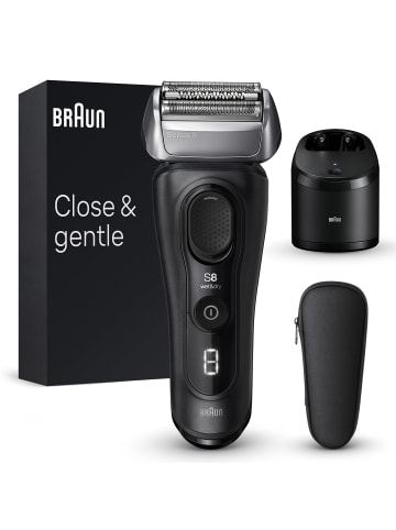 Braun Elektrischer Rasierer für Männer "Series 8 8560cc" Black