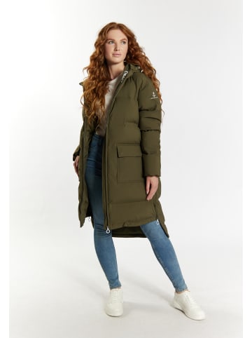 DreiMaster Maritim Damen Winterjacke Mit Wattierung in Militäroliv