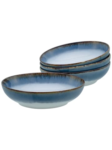 CreaTable Poke  Bowl Set Steinzeug in Blau