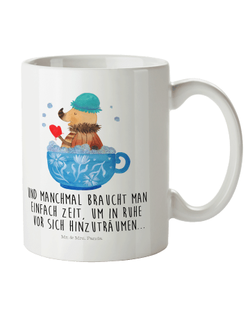 Mr. & Mrs. Panda Haferl Nachtfalter Schaumbad mit Spruch in Weiß