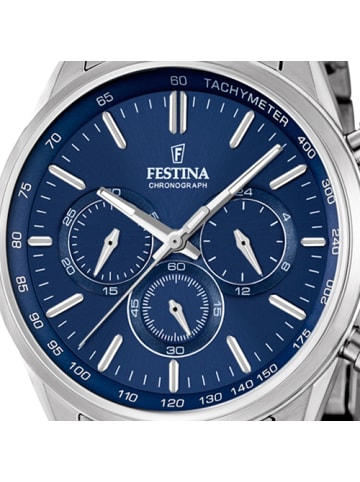 Festina Chronograph-Armbanduhr Festina Sport silber groß (ca. 44mm)