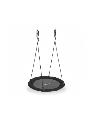 relaxdays Nestschaukel in Schwarz - Ø 110 cm