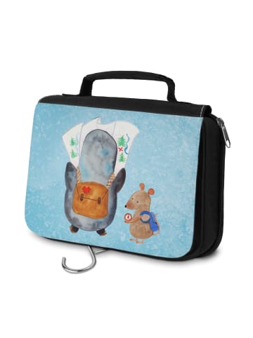 Mr. & Mrs. Panda Toilettentasche Pinguin & Maus Wanderer ohne Sp... in Eisblau