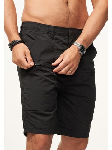 SOULSTAR Trekkingshorts - aus 100% Nylon - Leichte Trekkingshorts für Herren in Black