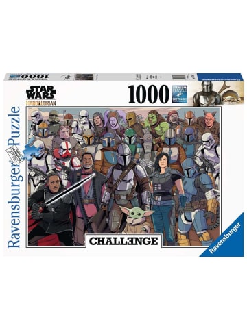 Ravensburger Puzzle 1.000 Teile Challenge Star Wars Mandalorian 14-99 Jahre in bunt