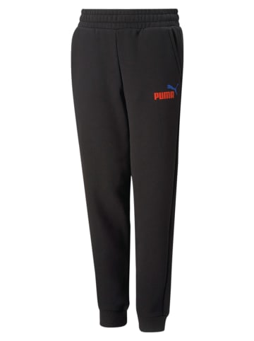 Puma Jogginghose Ess+ 2 Col Logo Pants FL CL B in schwarz