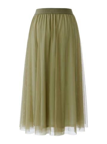Oui A-Linien-Rock in khaki green