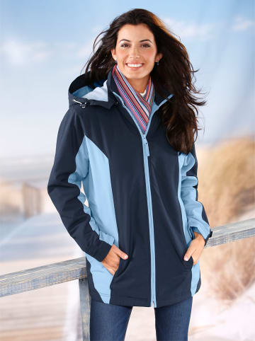 Sieh an! Funktionsjacke in marine-bleu