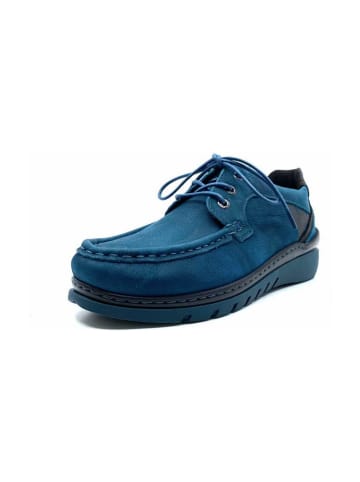 wolky Komfort Schnürschuhe in Blau