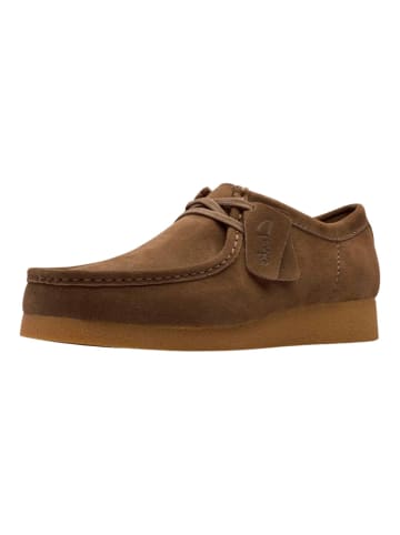 Clarks Halbschuhe in Oliv