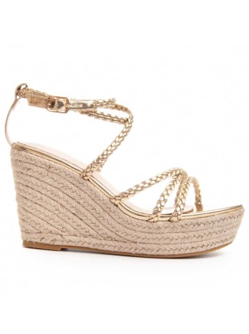 Montevita Sandalen Keilsandalen Wesparto6 Gold in Golden