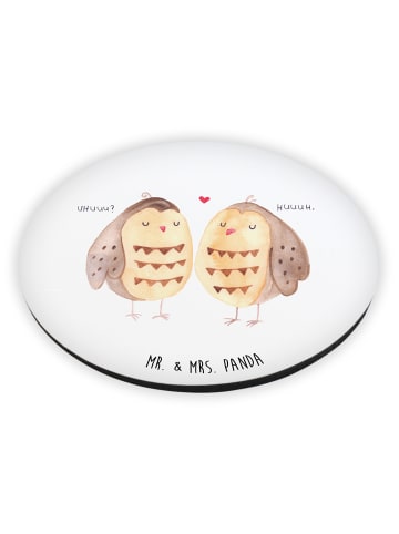 Mr. & Mrs. Panda magnet Eulen Liebe ohne Spruch in Weiß