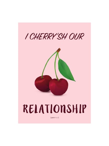 Poster & Frame Poster I cherry'sh our relationship