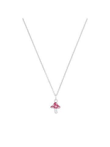 Kette mit Anhänger Silber 925, rhodiniert in Silber