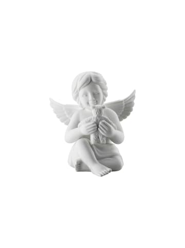 Rosenthal Engel mit Teddybär Angels 14,1 cm in weiß
