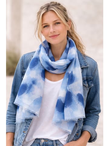 collezione alessandro Schal " Malediven " in blau