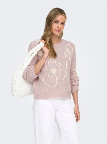 ONLY Strickpullover in Mauve Chalk