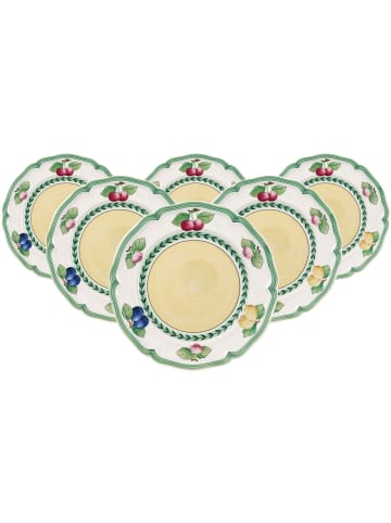 Villeroy & Boch 6er Set Frühstücksteller French Garden Fleurence ø 20,7 cm in bunt