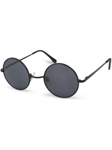 styleBREAKER Sonnenbrille in Schwarz / Grau getönt