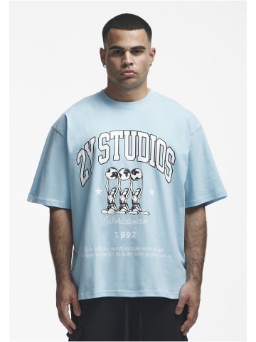 2Y Studios T-Shirts in blue