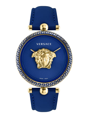 Versace Analoguhr für Damen in blau